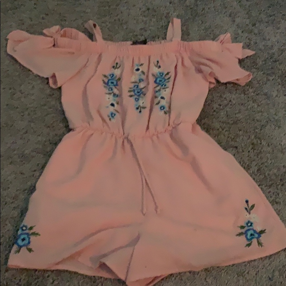 Pink romper